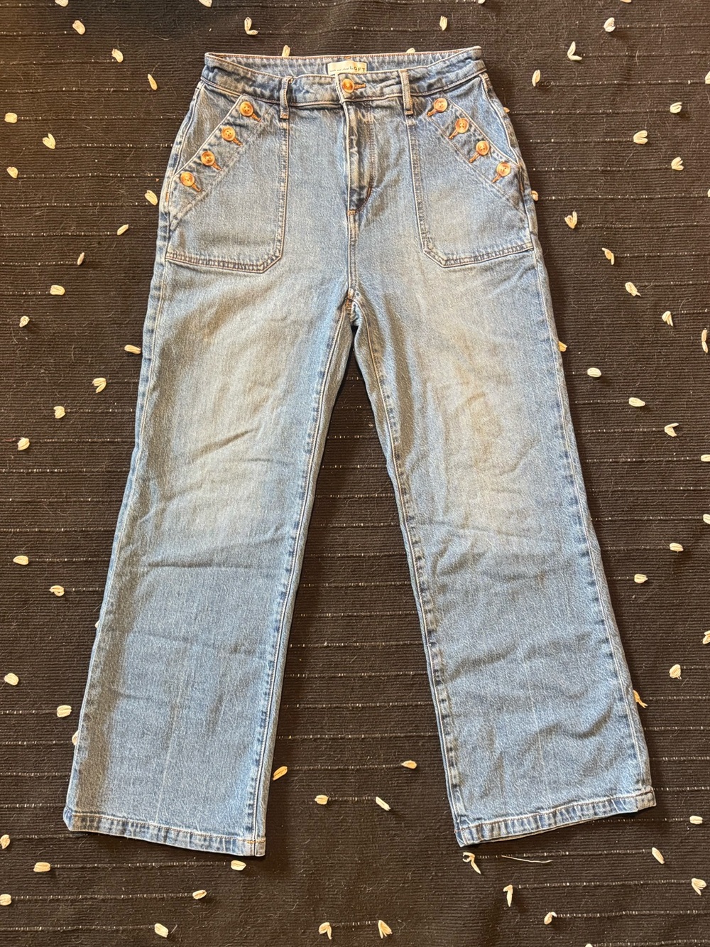 Made and Loved Loft Sailor Jeans SZ 27